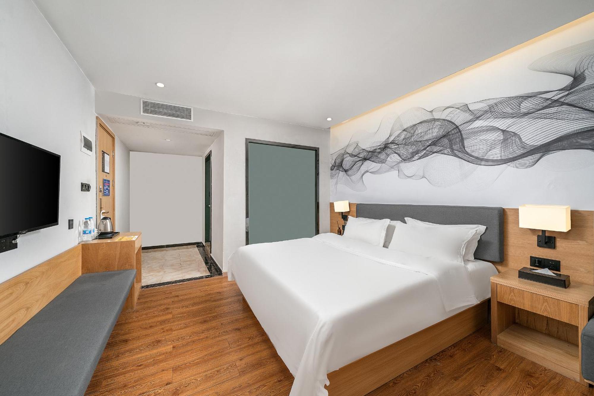 Felice Hotel-Guangzhou Baiyun International Airport Renhe Metro Station Branch Canton Extérieur photo
